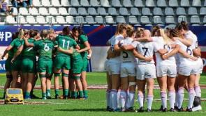 Limerick players on Ireland 7s Womens team in San Francisco