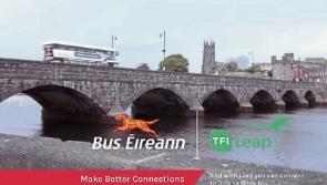WATCH: Limerick students help make bus advert in city