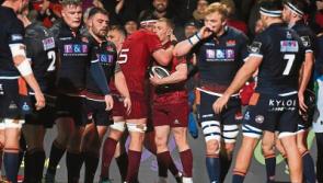 WATCH: Keith Earls&nbsp;hat-trick inspires Munster to resounding win over Edinburgh
