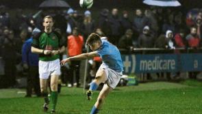 WATCH: Garryowen's Ben Healy defies Storm Deirdre with stunning match-winning kick