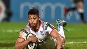 Ulster winger handed two week ban after Munster PRO14 clash