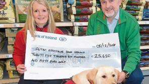 Maxi Zoo shoppers in Limerick help to provide autism assistance dogs&nbsp;