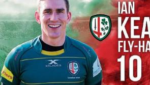 Ian Keatley makes try-scoring debut with&nbsp;London Irish