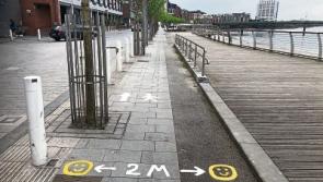 Pilot scheme rolled out in Limerick to encourage physical distancing on&nbsp;bridges and quays