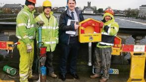 Two lifebuoys erected on Limerick bridge after public outcry