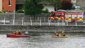 Limerick Fire crews on training exercise prevent river tragedy