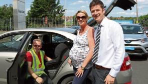 Car seat safety initiative at Brian Geary Car Sales