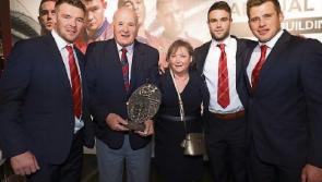 Munster's Anthony Foley honoured with Richard Harris Patrons' award