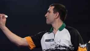 Limerick 'Magpie' William O'Connor in World Darts Championship action tonight
