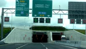 Motorists advised of restrictions at Limerick Tunnel to facilitate works