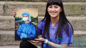 The da Vinci Covid! Irish nurse's 'Corona Lisa' painting raises money for charity