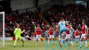 Luke Waterfall nets dramatic winner as Grimsby edge nine-goal play-off thriller