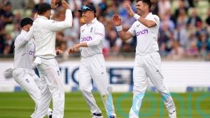 James Anderson strikes as England enjoy early success in rearranged India Test