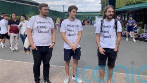 Campaigners in &lsquo;Where is Peng Shuai?&rsquo; t-shirts &lsquo;harassed&rsquo; by Wimbledon security