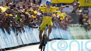 Impressive Wout Van Aert soloes to stage four victory at Tour de France