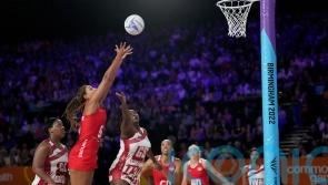England begin netball title defence with big win over Trinidad and Tobago