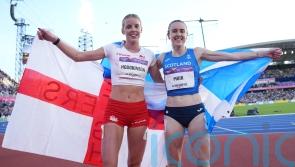 Keely Hodgkinson and Laura Muir share podium after Jake Wightman wins bronze
