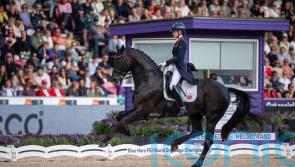 Charlotte Fry and &lsquo;one in a million&rsquo; Glamourdale eye second world dressage gold