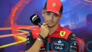 Charles Leclerc in a spin as Sergio Perez sets the pace in Belgium