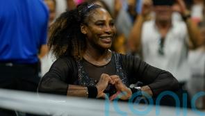 Serena Williams party continues following first-round win at US Open