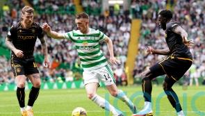 Daizen Maeda and David Turnbull train with Celtic after international injuries