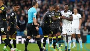 Aston Villa fail to break down 10-man Leeds in ill-tempered stalemate
