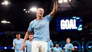 Erling Haaland matches Lionel Messi to make it nine in a row for Pep Guardiola