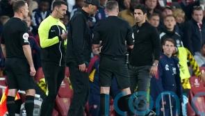 FA awaiting referee&rsquo;s report on Arsenal-Liverpool flashpoint