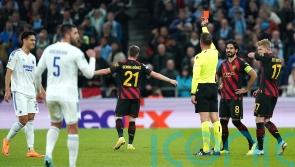 Aymeric Laporte praises 10-man Manchester City&rsquo;s resilience on frustrating night