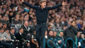 Antonio Conte feared Tottenham would blow two-goal lead against Frankfurt
