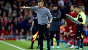 Jesse Marsch happy to &lsquo;stop the bleeding&rsquo; as Leeds stun Liverpool at Anfield