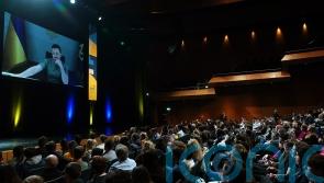 Take care of your freedom, Zelensky says in address to Irish students