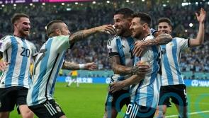 Today at the World Cup &ndash; another milestone, another goal for Messi