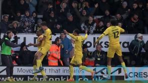 Victor Adeboyejo rescues point for Burton against rivals Derby