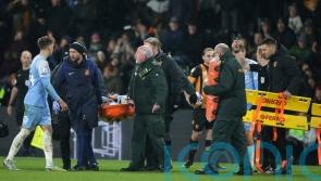 Sunderland&rsquo;s Elliot Embleton taken to hospital with &lsquo;bad injury&rsquo; after red card