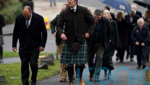 Mourners gather for Doddie Weir memorial service in Melrose