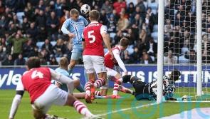 Jake Bidwell scores first Coventry goal in home draw with Bristol City