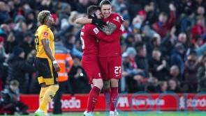 Liverpool make unconvincing start to FA Cup defence with draw against Wolves