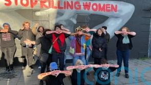 Demonstration against gender violence held in Dublin