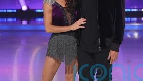 Jay McGuiness helps Siva Kaneswaran with dancing in surprise Dancing On Ice visit