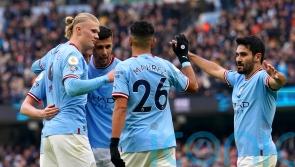 Pep Guardiola says hat-trick hero Erling Haaland is &lsquo;not a player to be dropped&rsquo;