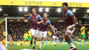 Leaders Burnley ease to victory at Norwich