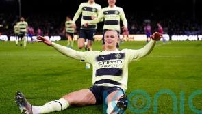 Erling Haaland penalty sees Manchester City past resilient Crystal Palace