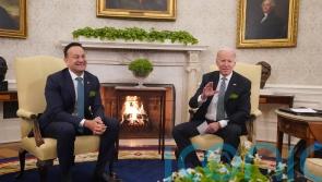 Varadkar meets Biden at White House for St Patrick&rsquo;s Day talks