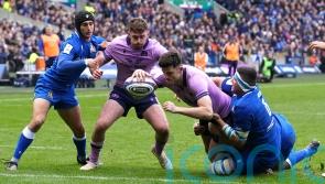 Kinghorn reigns at Murrayfield with hat-trick over Italy