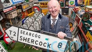 Vintage car and 200 Irish street signs to go under the hammer