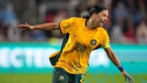 Chelsea&rsquo;s Sam Kerr on target as Australia end England&rsquo;s 30-game unbeaten streak