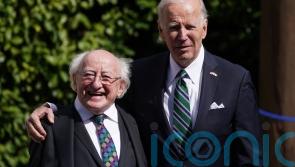 Biden urges return of powersharing after visit to Irish president
