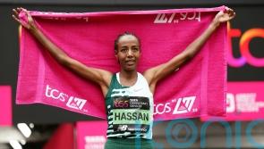 London Marathon winner Sifan Hassan reveals her goal was to just finish the race