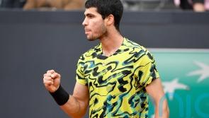 Carlos Alcaraz back as world number one with win on Italian Open debut